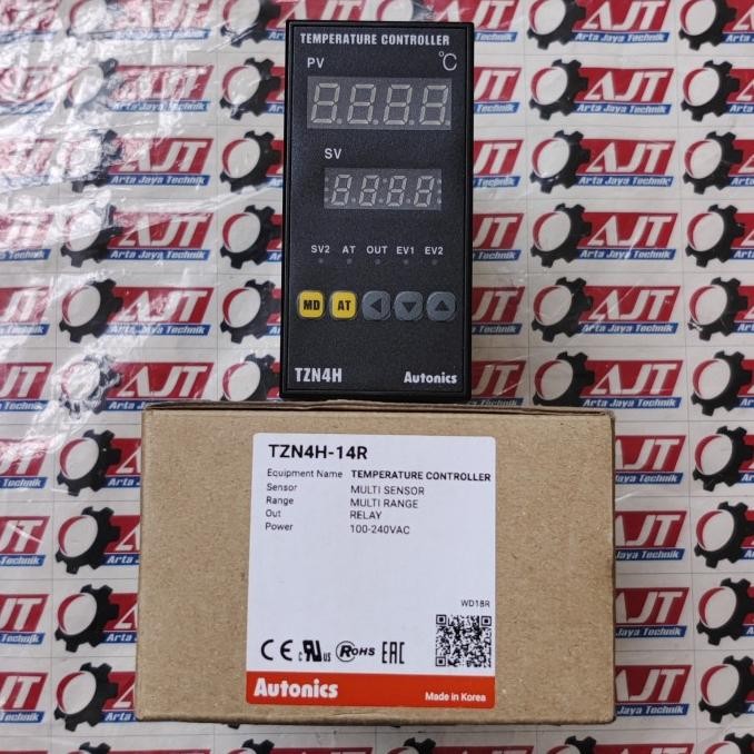Temperature Controller Tzn4H-14R Autonics Ori New Stok