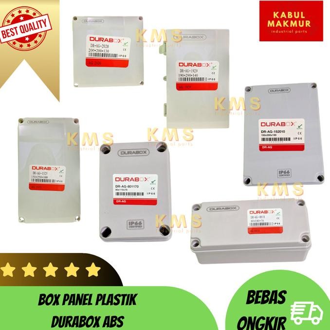Box Panel Plastik Durabox Abs New Stok