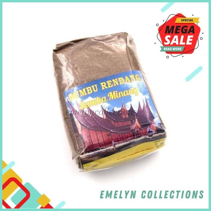 

BUMBU RENDANG MINANG BUBUK KHAS WARUNG PADANG - 250GR KUALITAS BAGUS !!