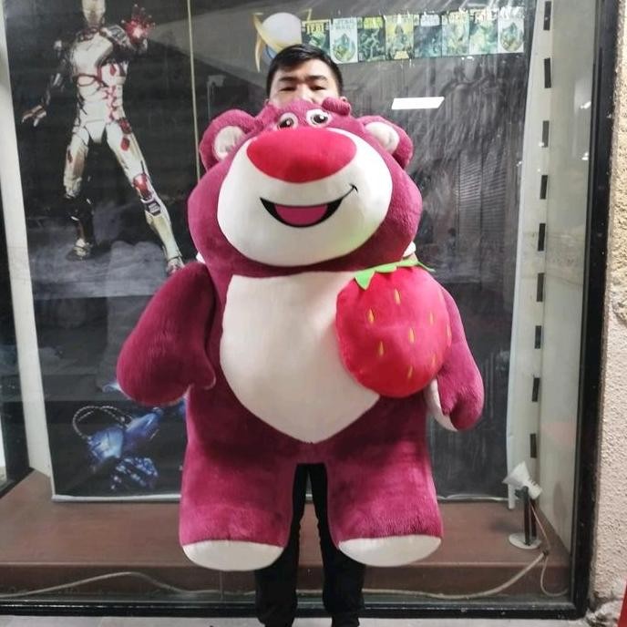BONEKA LOTSO STRAWBERRY SUPER GIANT 1 METER 2104T