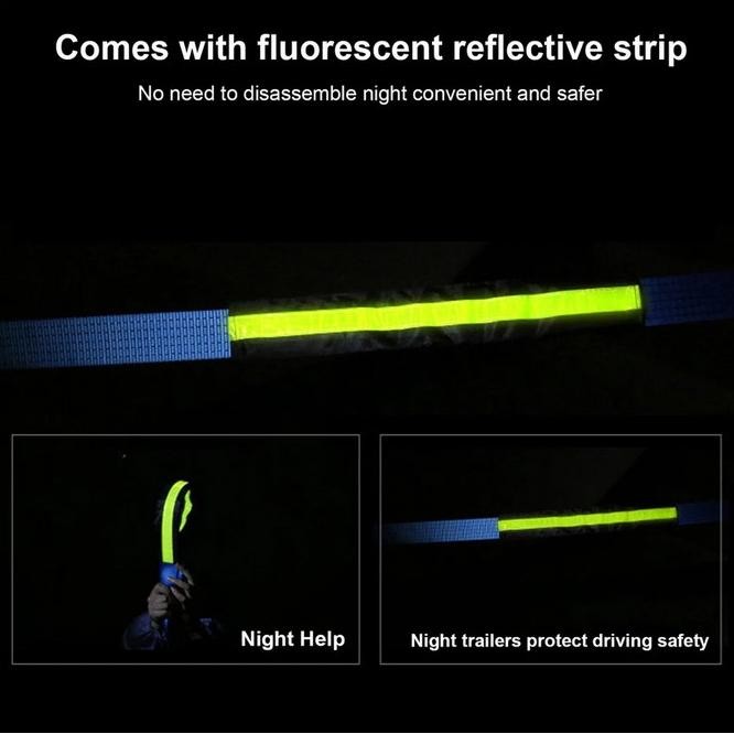 Grosir Tali Kabel Derek Towing Tarik Mobil Truk 5 Meter 8 Ton Emergency