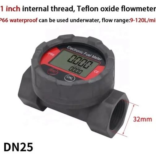 Digital Flow Meter Waterproof Turbine Flow Meter