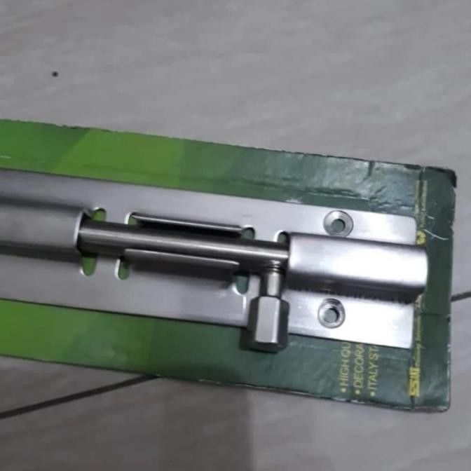 Grendel Slot Kunci pintu STAINLESS 24" Inch Panjang 60 cm [Rumahkita Mart]