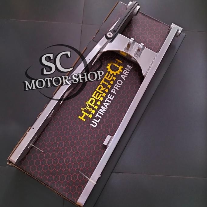 SWING ARM HYPERTECH BY DELKEVIC BAHAN FULL CNC MX KING 150 - SONIC 150 ORIGINAL