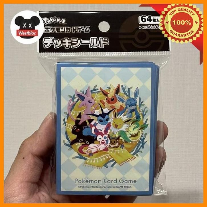 [WES] POKEMON CARD GAME SLEEVE EEVEELUTIONS POKEMON CARD LOUNGE TOKYO LIMITED EDITION - EEVEE JOLTEO
