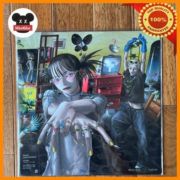 [WES] YOASOBI 3RD EP THE BOOK 3 ALBUM VINYL RECORD LP PIRINGAN HITAM JAPAN EXCLUSIVE MUSIC