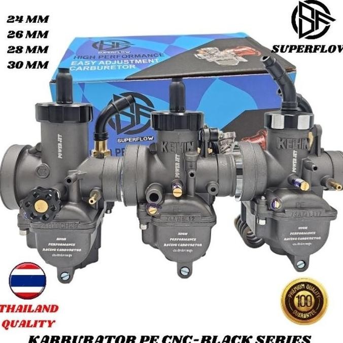 KARBURATOR KARBU PE 24 26 28 30 SUPERFLOW - KARBURATOR KARBU PE24 PE26 PE28 SUPERFLOW RACING SKEP KU