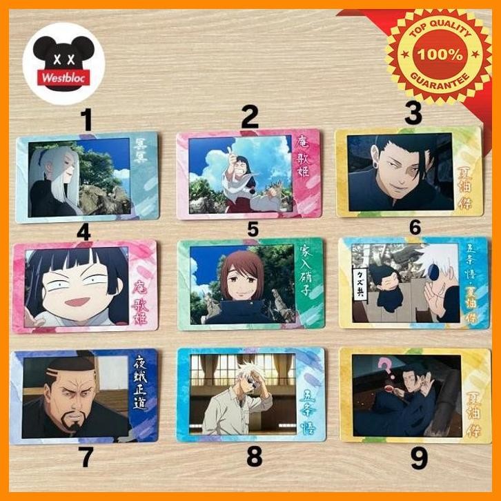 [WES] JUJUTSU KAISEN JJK SNAP CARD VOL.2 PHOTO CHEKI TOHO ANIMATION MADE IN JAPAN ENSKY OFFICIAL GOO