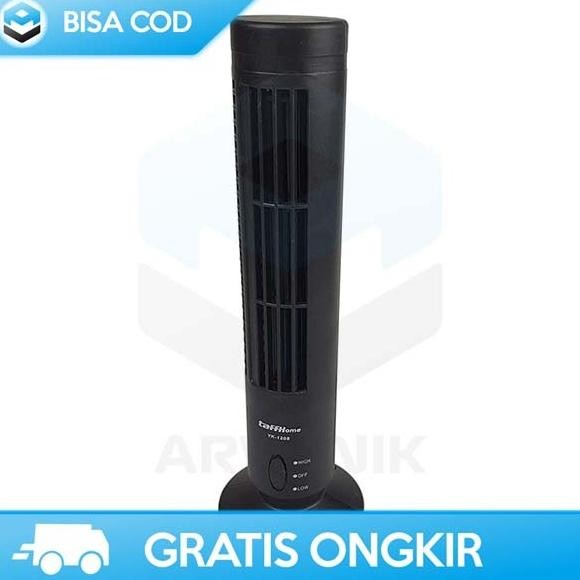 Original Kipas Angin Berdiri Minimalis Penyejuk Ruangan Taffhome Tower Fan