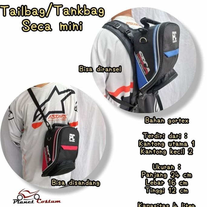 TAS MOTOR TANGKI JOK TANKBAG TAILBAG KLX KTM DTRACKER SUPERMOTO CRF ORIGINAL