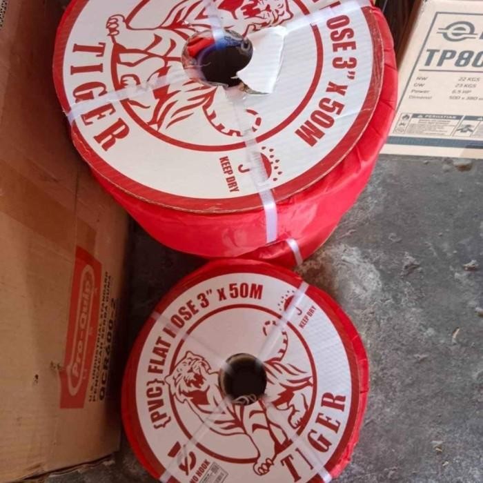 Selang Air Karet Sunny Hose 3 Inch X 50 M / Irigasi Sawah Pertanian Original Dan Terpercaya