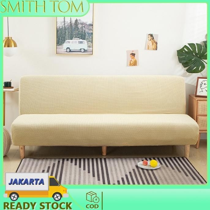 Cover Sofa Bed Sarung Sofa Bed Tebal SOFA COVER ELASTIS Tahan Kotoran ..