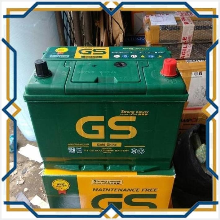 [BUN] AKI ACCU 80D26L NX110-5L MF KERING 12V 80AH AMPER GS GOLD SHINE
