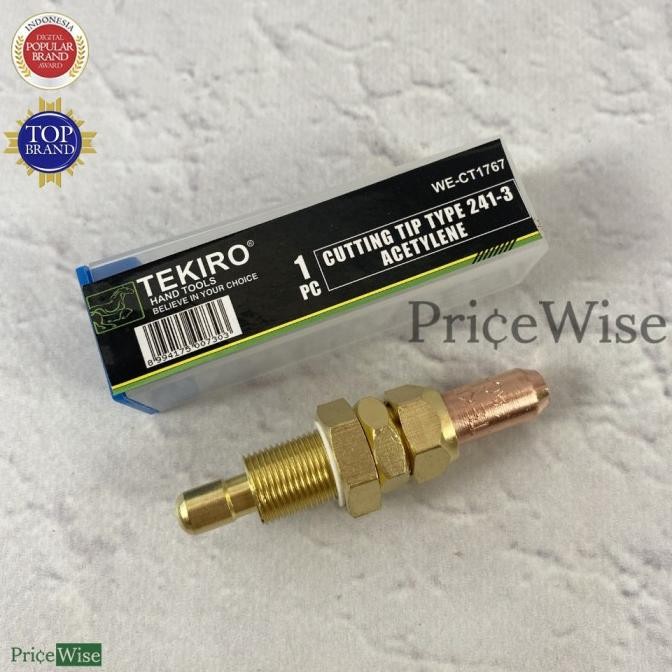 @@@@] Nozzle Las Acetylene 241 3 mm Tekiro Blender Potong / Cutting Tip Type