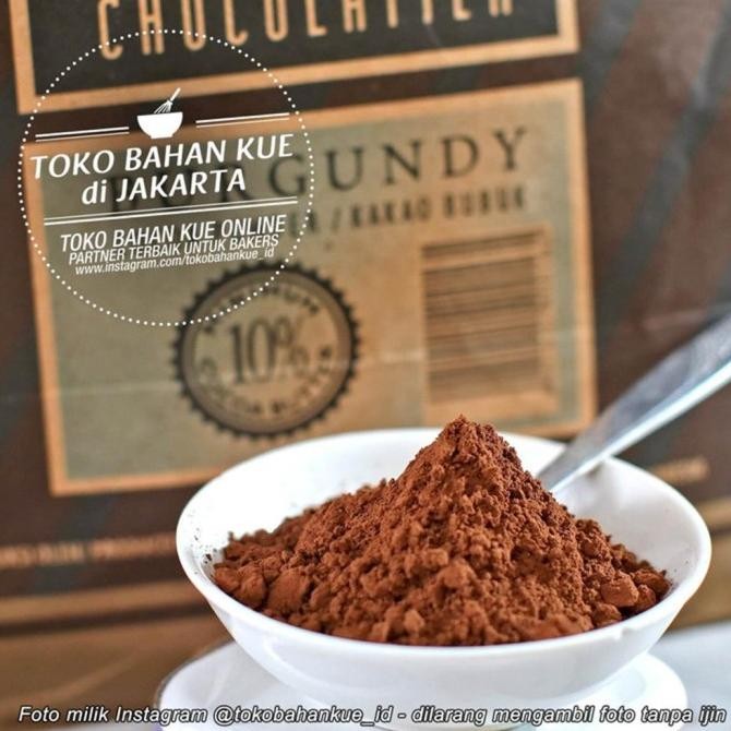 

BARU TULIP BURGUNDY COCOA POWDER 250GR BUBUK COKLAT MURNI PURECOCOA POWDER
