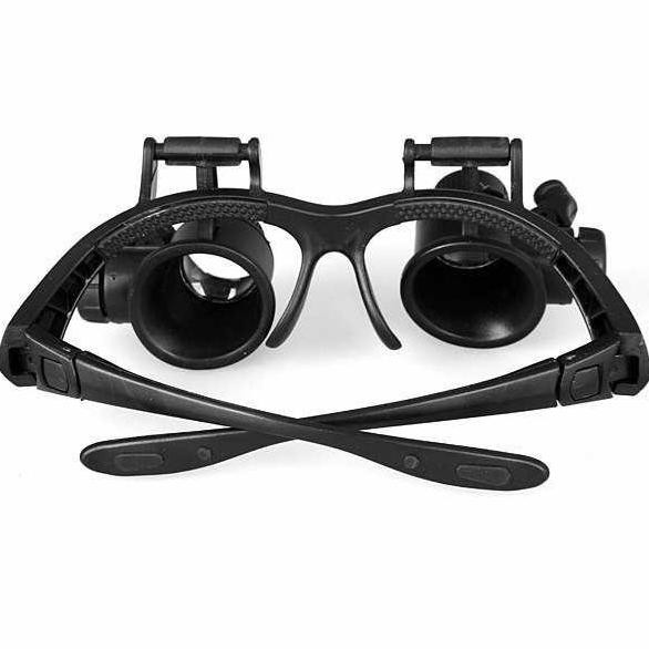 

Sale! Kaca Mata Service Kacamata Pembesar Reparasi Jam Hp 25x Magnifier 2LED