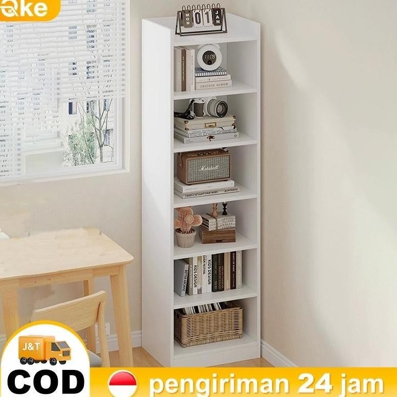 Rak buku serbaguna Rak Serbaguna Minimalis Rak Buku Portable Rak buku kayu