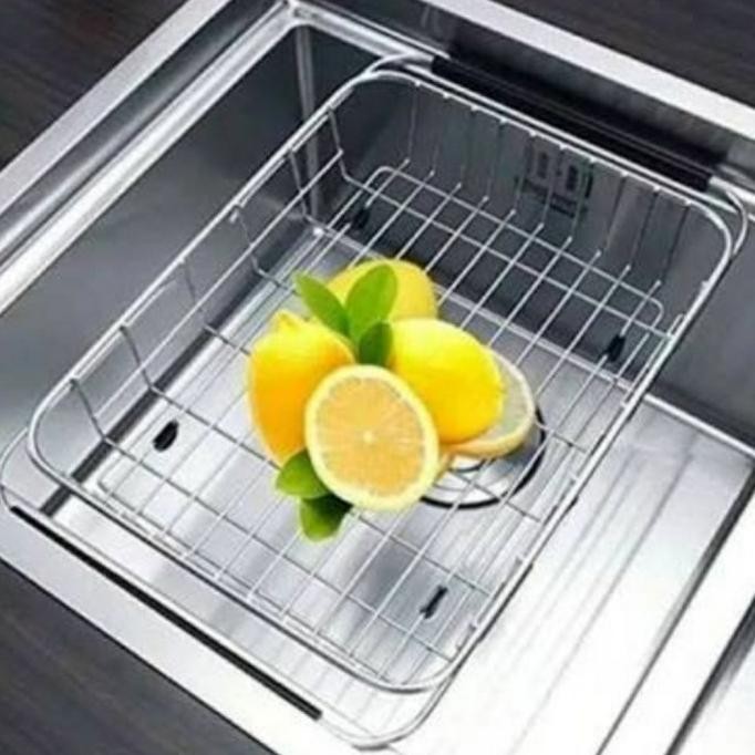 keranjang tirisan bak cuci piring stainless