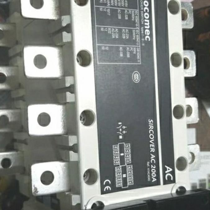 Cos 200A Merk Socomec New Stok