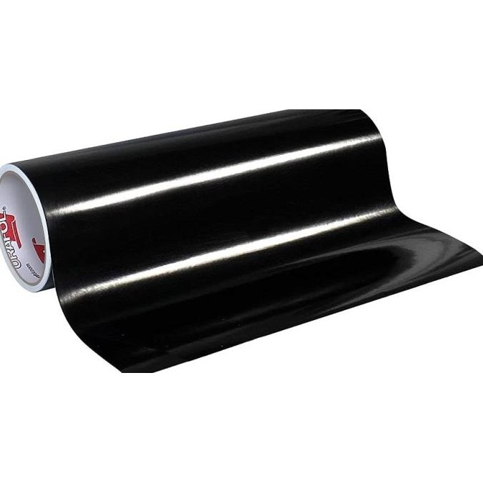 TERBARU Stiker Oracal 651 070 Hitam Black Matte Doff Glossy Skotlet - 1 Meter