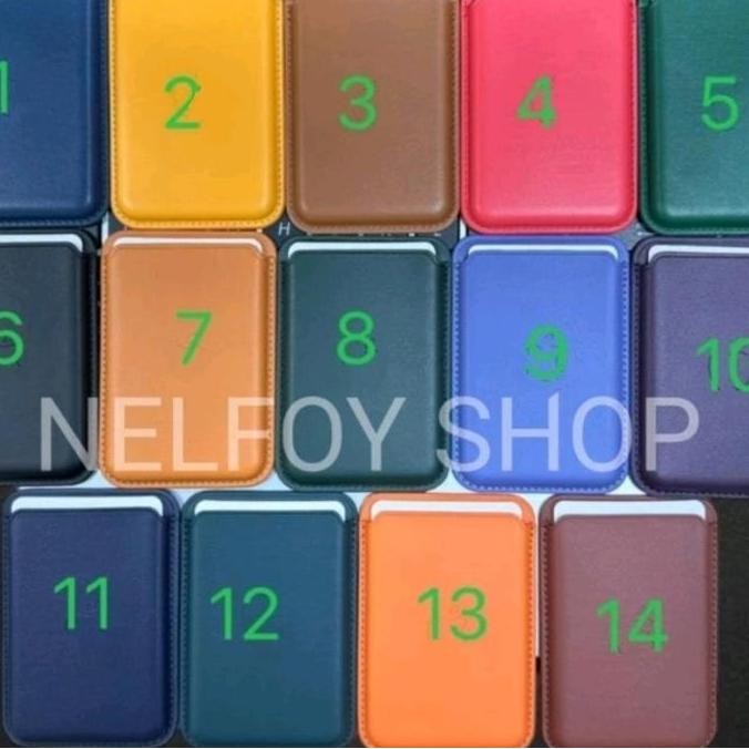 SIAP KIRIM NELFOY SHOP WALLET MAGSAFE ANIMATION IPHONE HARDCASE