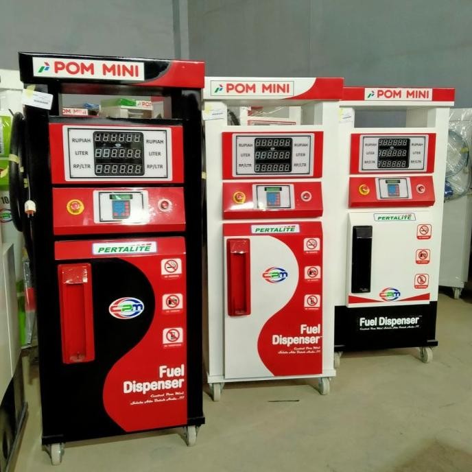 Mesin Pom Mini Pom Bensin Mini 1 Nozle 200 Liter