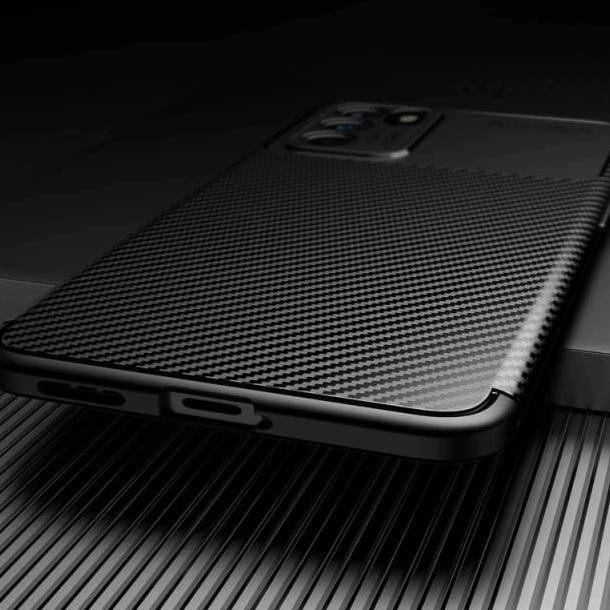 OPPO RENO6 5G / RENO 6 PRO 5G SOFT CASE FOCUS CARBON ORIGINAL murah