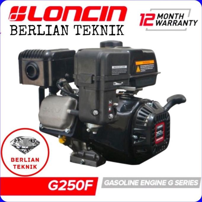 Mesin Penggerak Bensin Engine Gasoline Loncin G250F / 8.5 HP murah
