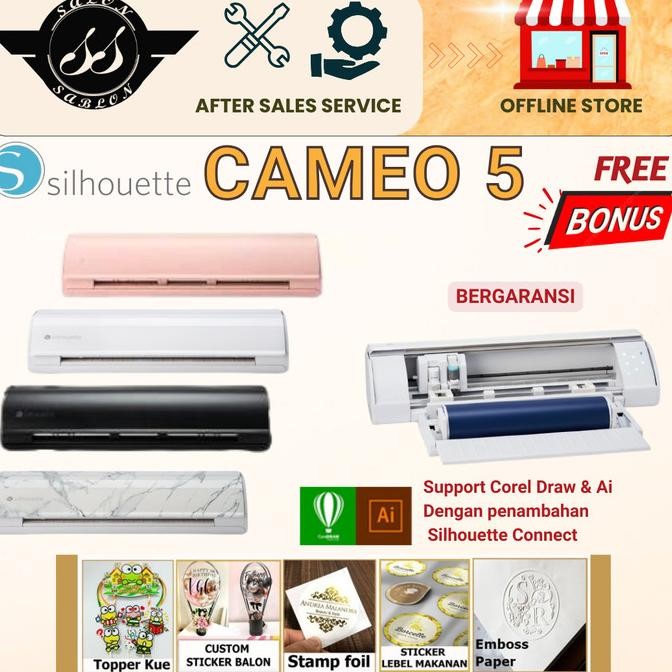 

Mesin Cutting Sticker Silhouette Cameo 5 murah