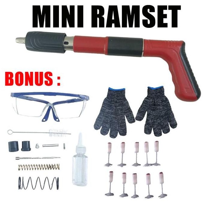 

Stampset Mini Alat Termbak Paku Beton 7.3Mm Co
