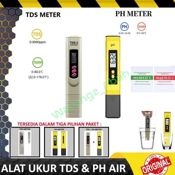 Alat Ukur Pengukur Tds Ph Temperatur Meter Air Kolam Ikan Hydroponik Co