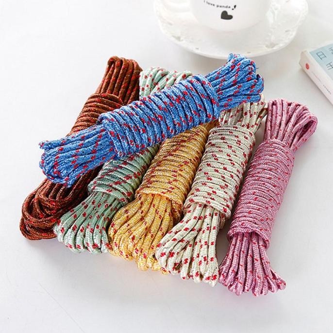 

Tali Tambang Nylon Pengikat Barang Serbaguna 10 Meter Co