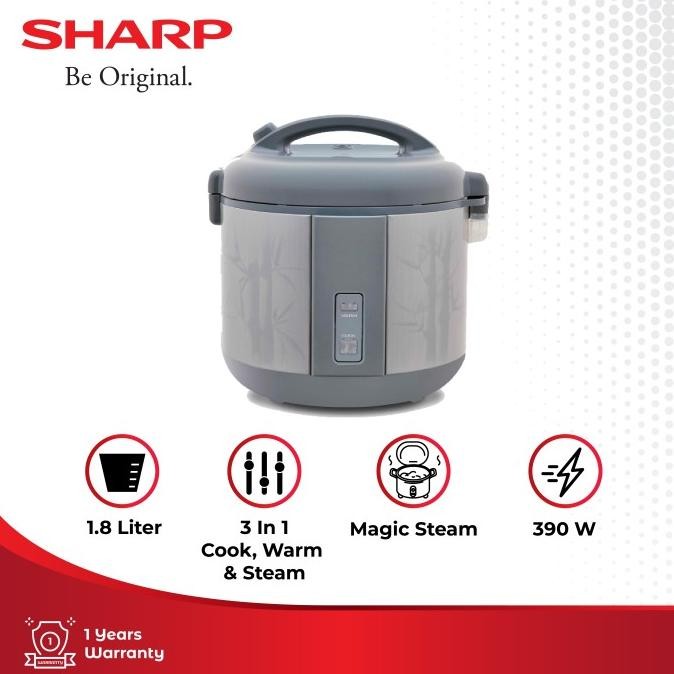 Promo Sharp Rice Cooker Ks-A18Ttr / A18Ttr 1.8Liter