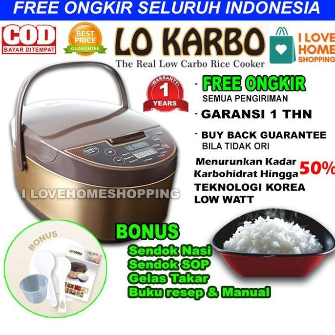 Murah Lo Karbo Rice Cooker, Low Carbo Rice Cooker Steamerpot Stainless