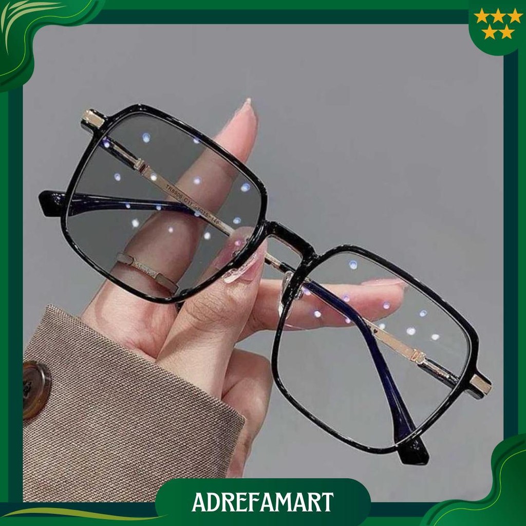Wd Kacamata Hitam Photochromic Anti Blue Light Anti Radiasi Blue Ray Gaya Korea Bahan Metal Bentuk B