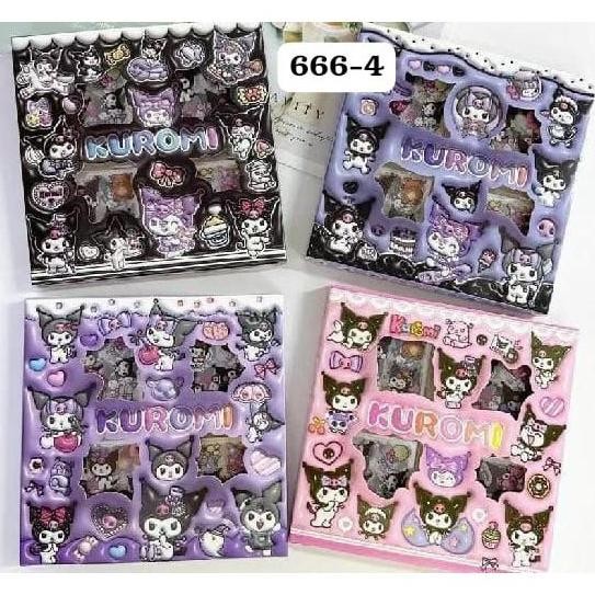 

Fb-4 Mainan Stiker Tempelan / Stiker Karakter 3D Kuromi Lotso Cinnamoroll - Stiker Sanrio