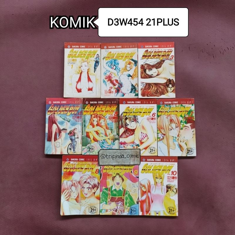 Komik DWS GOLDEN BOY - Egawa Tatsuya 1-10 Tamat / Sakura Comic