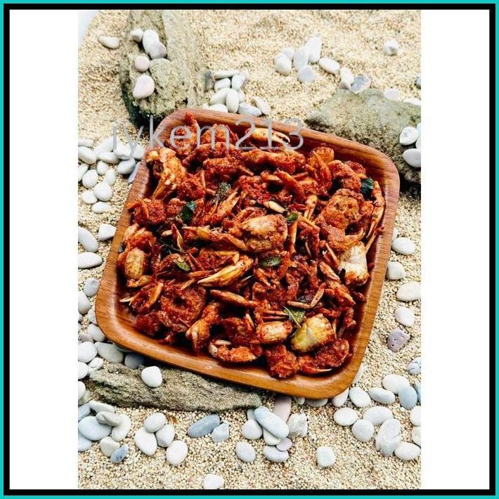 

BABY CRAB CRISPY PEDAS DAUN JERUK 500GR NGABRET