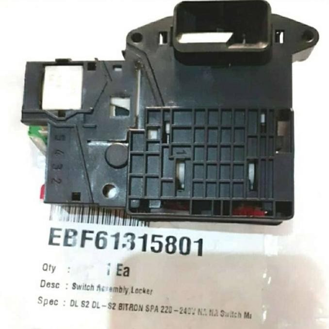DOOR LOCK SWITCH PINTU MESIN CUCI LG TYPE FC1208N5W