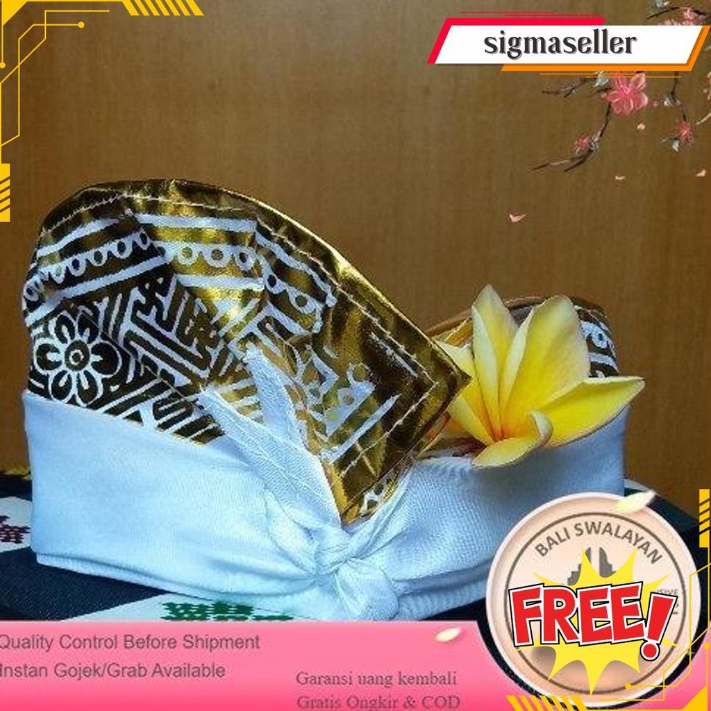 Udeng Bali Murah | Udeng Pria | Udeng Asli Bali | Ikat Kepala | Khas Bali Original Produk
