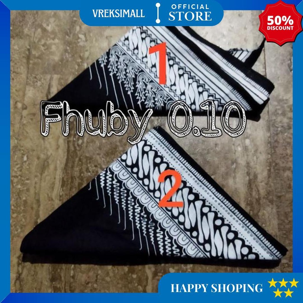 Motif Baru Udeng Banyuwangi - Iket Kepala Jawa Timur - Ikat Kepala Jaranan Sale