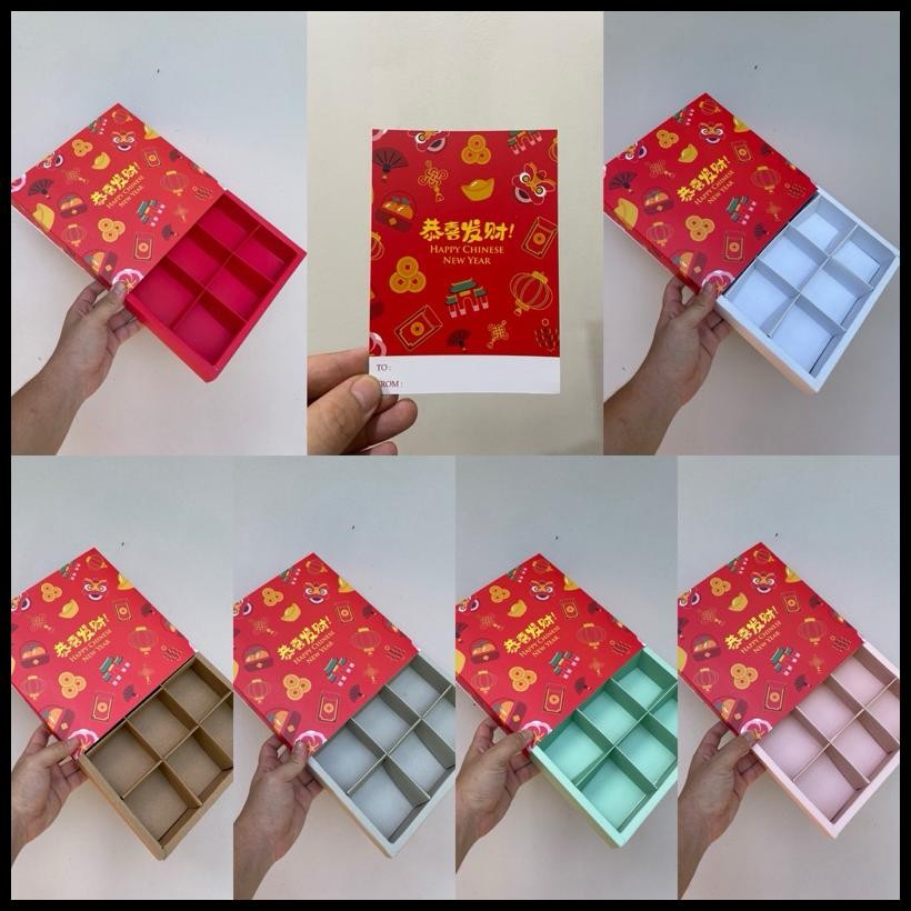 

Ready Dus Sekat 9 Imlek Chinese New Year Party Eggtart Fruit Tart Dll + Free Tag (Harga Untuk 5 Pcs Dus) {Terlaris|Best Seller}