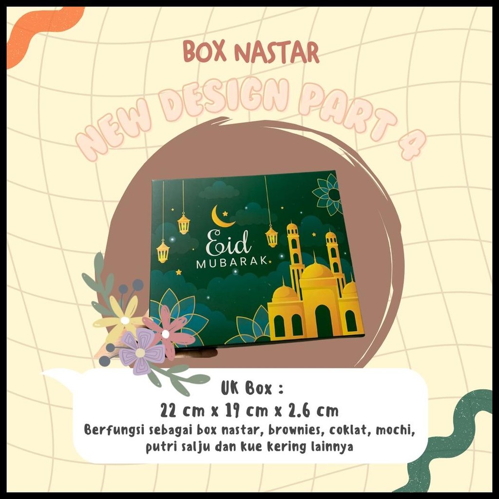 

Ready (10 Set) Box Nastar New Design Part 4/ Box Packaging Lebaran / Kotak Kue Idul Fitri / Kotak Lapis Legit / Dus Nastar / Packaging Brownies / Kotak Hampers {Terlaris|Best Seller}