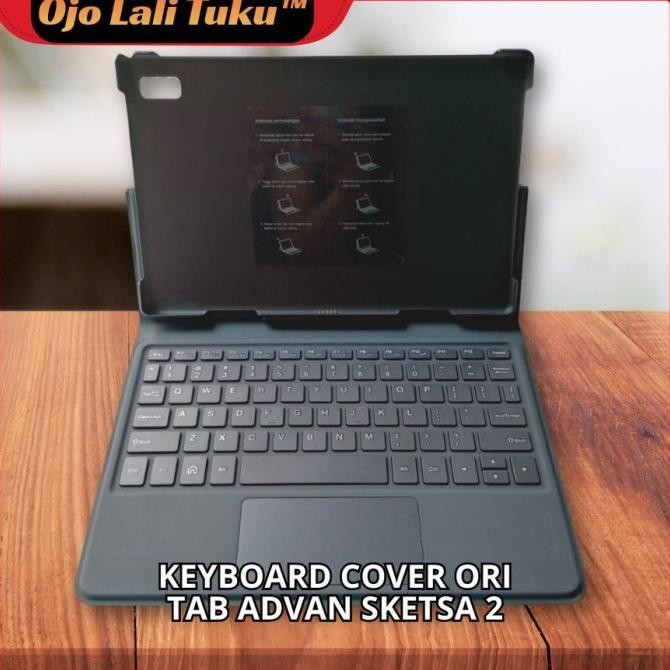 TERMURAH Flipcover keyboard pen stylus Advan tab Sketsa 2 Original