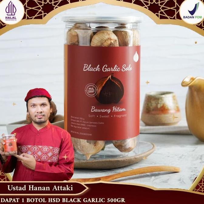 

Sale Bawang Hitam Hsd 500 Gr Premium Spices Qc, 1 Botol