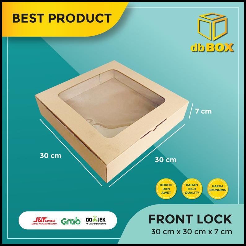 

Ready (10Pcs) Box Mika 30X30X7 Kardus Die Cut, Untuk Kue Hampers Gift Box Mika Mika {Terlaris|Best Seller}