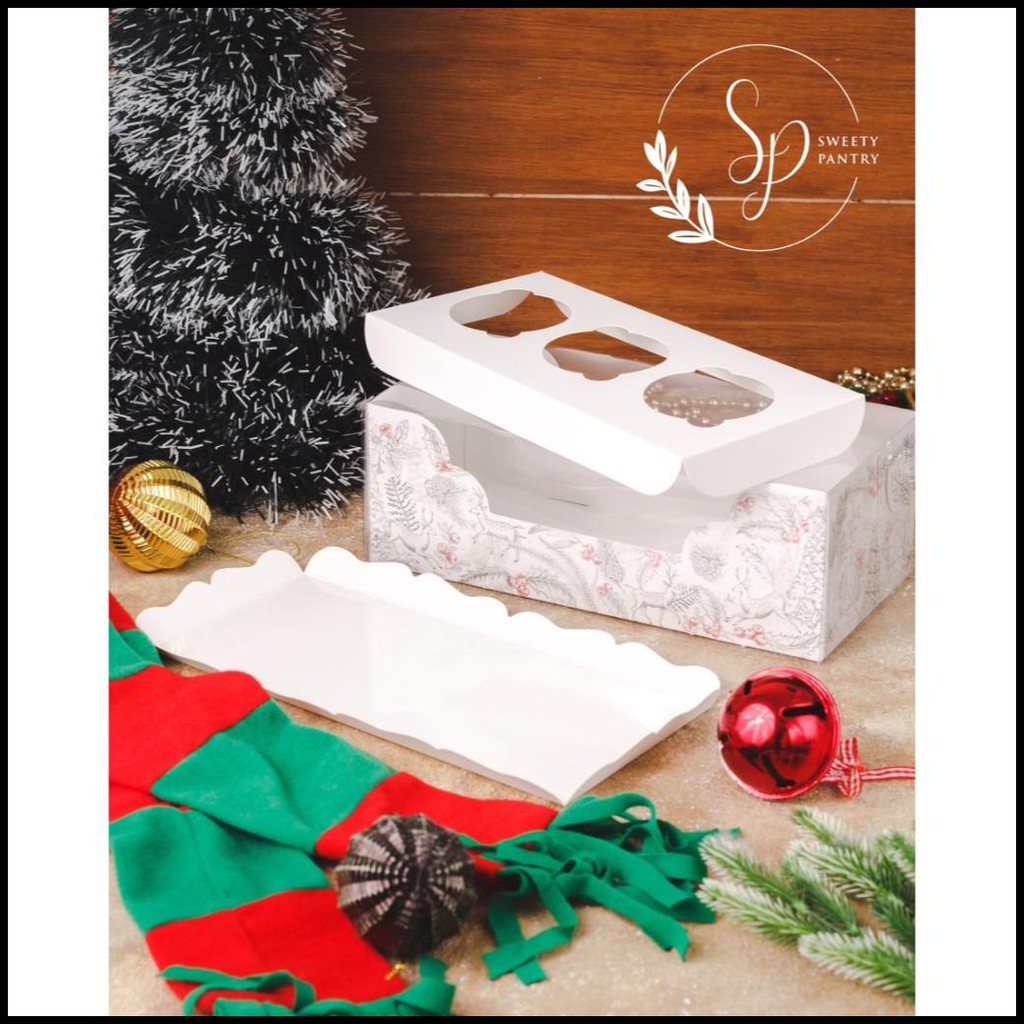 

Ready Wb Multi3 Natal - Box Mika Roll Cake Kotak Cupcake Packaging Christmas {Terlaris|Best Seller}
