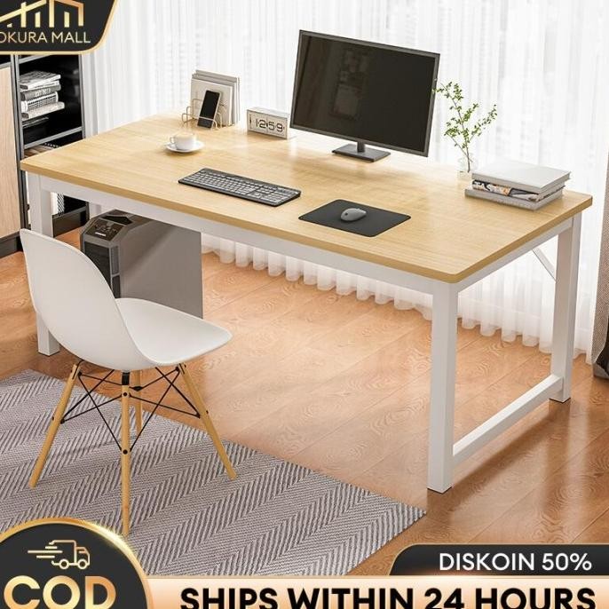 Kayu SolidMeja Kerja Meja Belajar Milimalis Meja Kantor Meja