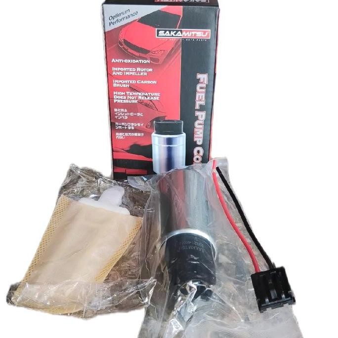 FUEL PUMP POMPA BENSIN SAKAMITSU SOKET PIN  KECIL TOYOTA VIOS, GREAT, SOLUNA, KIJANG EFI ENGINE MOBI