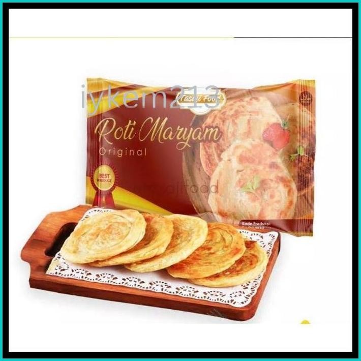

ROTI MARYAM / ROTI CANAI / CANE FROZEN ORIGINAL ENAK 325GRAM